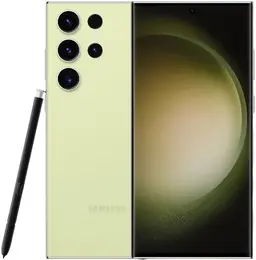 Galaxy S23 Ultra in Lime