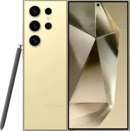 Galaxy S24 Ultra in Titanium Yellow
