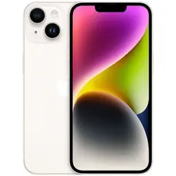 iPhone 14 in Starlight