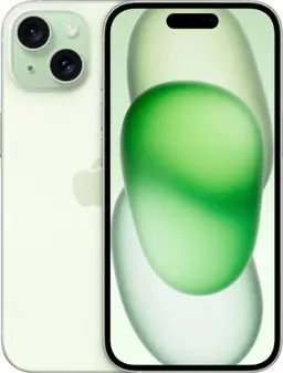 iPhone 15 in Green