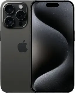 iPhone 15 Pro in Black Titanium