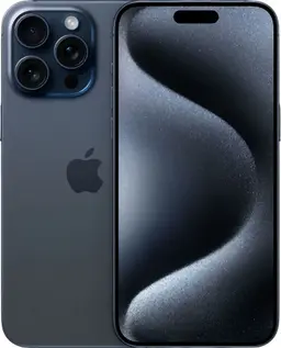iPhone 15 Pro Max in Blue Titanium