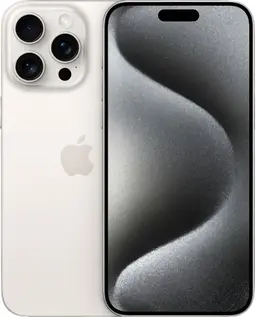 iPhone 15 Pro Max in White Titanium