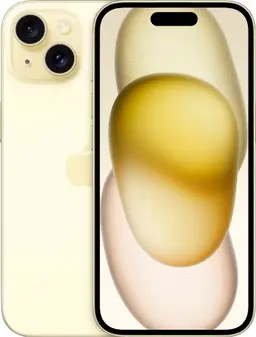 iPhone 15 in Yellow